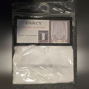 Darcy White Decorative Tie Up Shade (New)